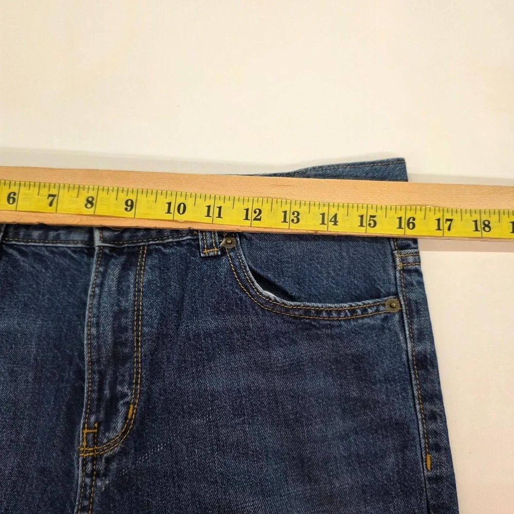 Old Navy Boys 16‎ Husky Straight Leg Blue Denim Jeans Classic School Fit